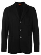 Barena Patch Pocket Blazer, Men's, Size: 54, Black, Cotton/polyamide/acetate/virgin Wool