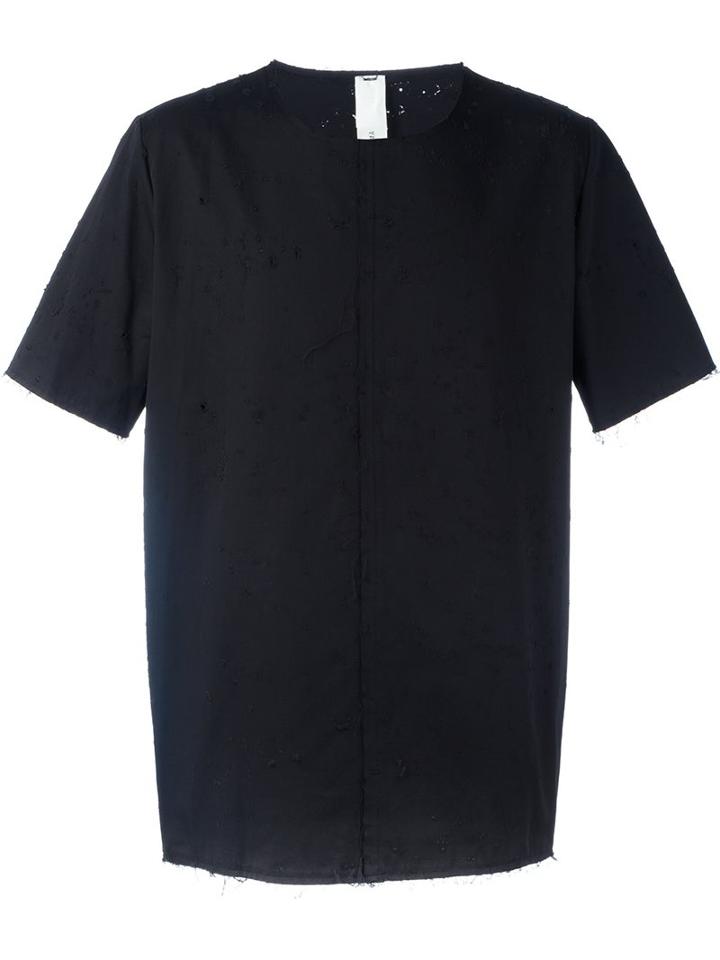 Damir Doma 'twain' T-shirt, Men's, Size: Large, Black, Cotton