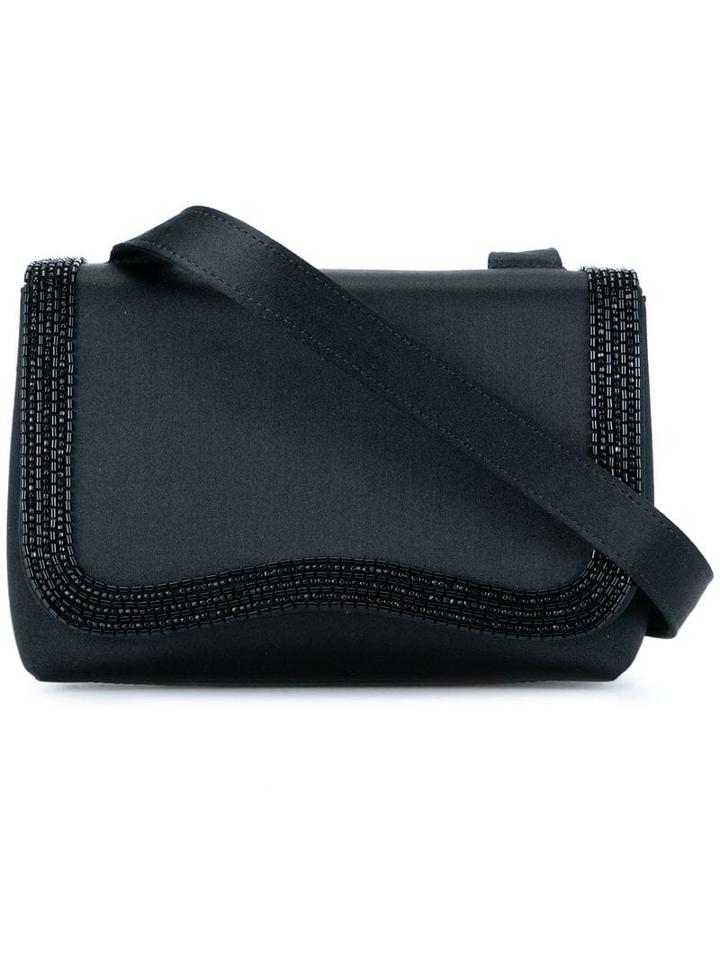 Chanel Pre-owned Cc Logos Beads Shoulder Bag - Black