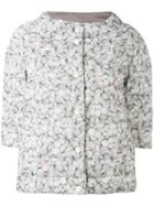 Herno - Printed Puffer Jacket - Women - Feather Down/polyamide/polyurethane - 42, Nude/neutrals, Feather Down/polyamide/polyurethane
