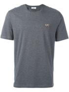 Ami Alexandre Mattiussi Embroidered Logo T-shirt - Grey