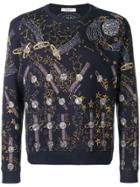 Valentino Zandra Lunar Park Sweatshirt - Blue