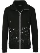 Guild Prime Zipped Printed Hoodie - Black