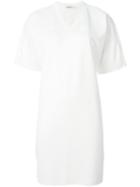 T By Alexander Wang Long V-neck Football T-shirt