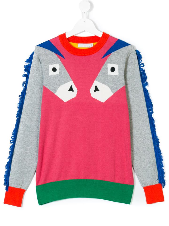 Stella Mccartney Kids Lucky Donkeys Jumper - Multicolour
