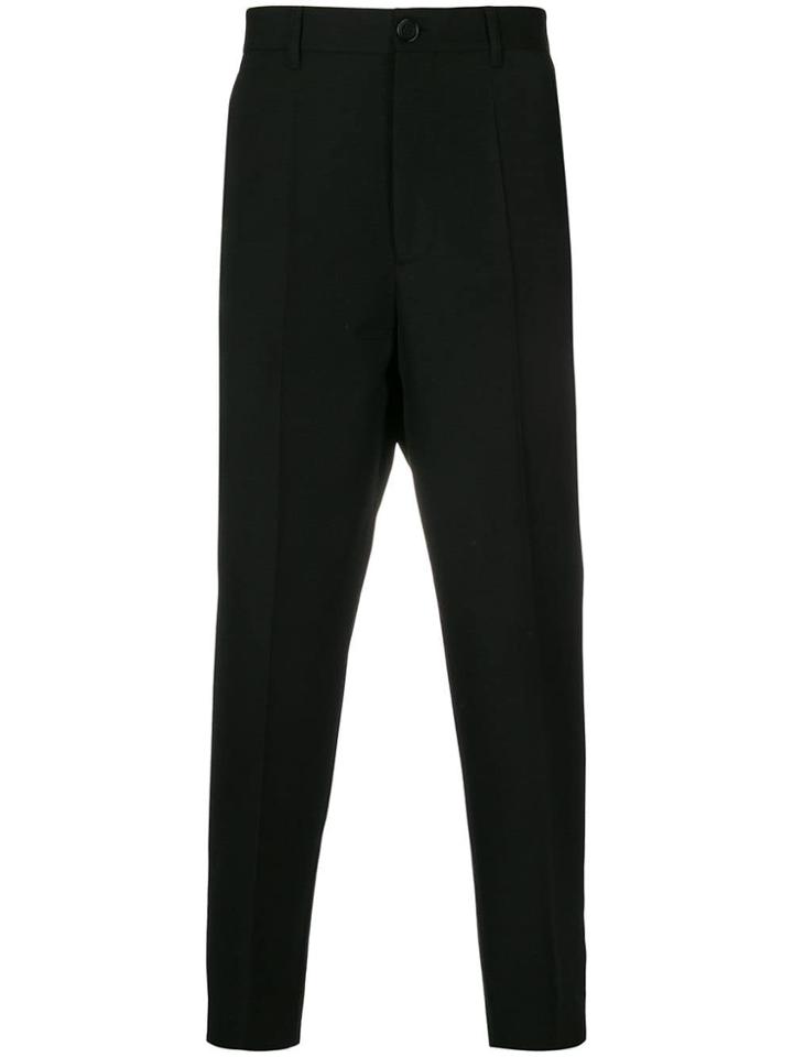 Marni Slim-fit Tailored Trousers - Black