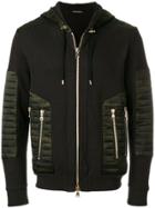 Balmain Camouflage Zipped Jacket - Green