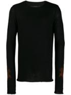 Ziggy Chen Fine-knit Jumper - Black