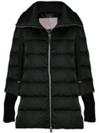 Herno Wool Cuff Puffer Jacket - Black