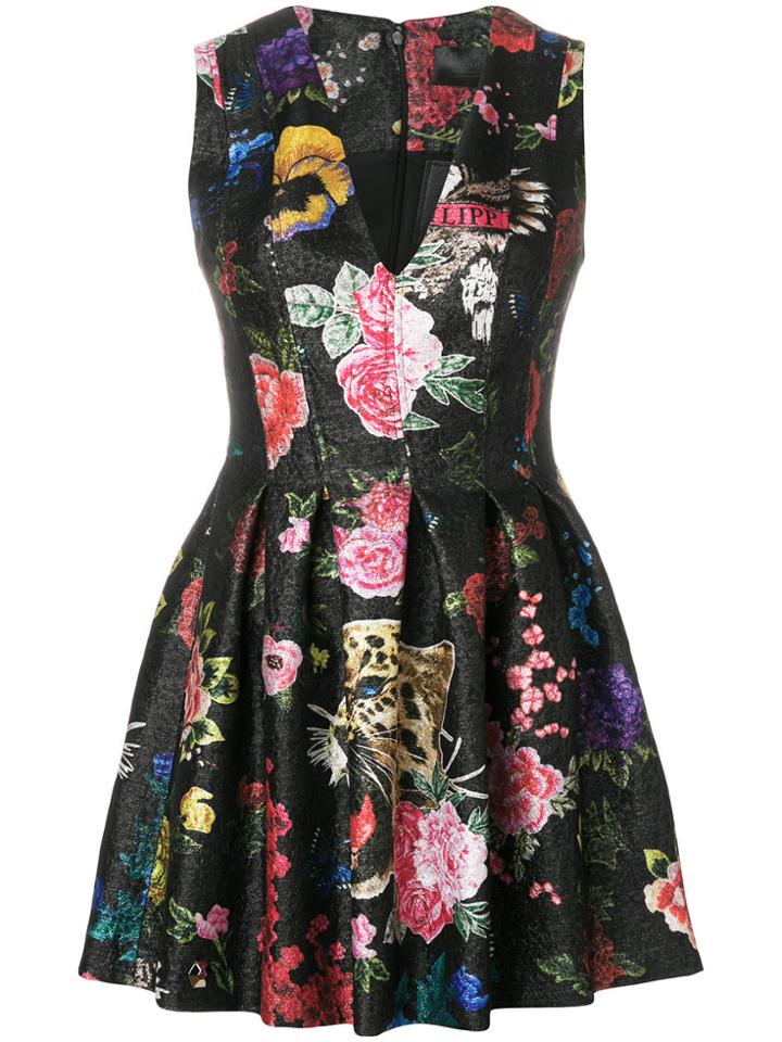 Philipp Plein Sally Ben Mini Dress - Black