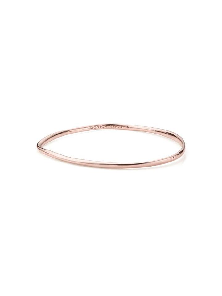 Monica Vinader Nura Reef Bangle - Pink