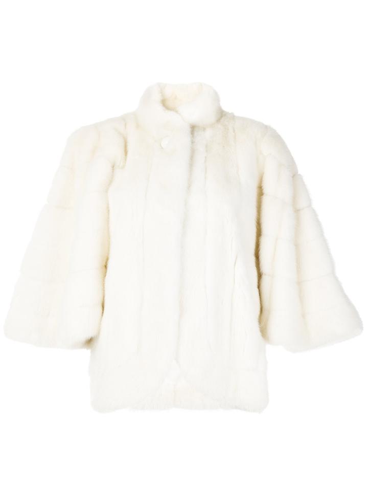 Christian Dior Vintage Mink Fur Coat - Nude & Neutrals