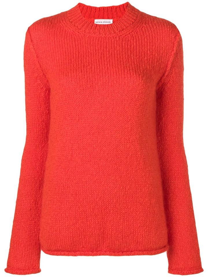 Sonia Rykiel Fitted Jumper - Orange