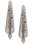 Paco Rabanne Oversized Charm Earrings - Silver