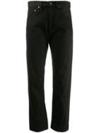 Toteme Original Cropped Jeans - Black