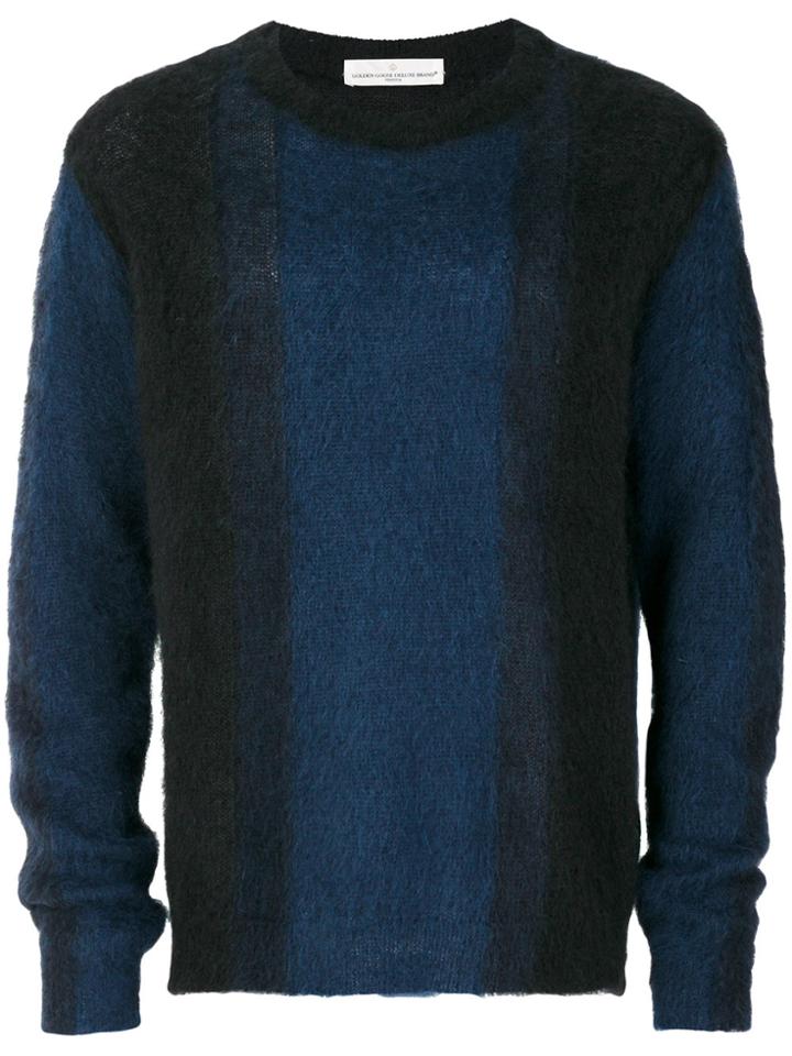 Golden Goose Deluxe Brand Striped Jumper - Blue