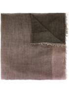 Faliero Sarti 'afil' Scarf, Women's, Grey, Silk/cashmere/virgin Wool