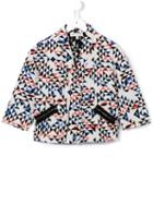 Anne Kurris 'kimo' Matti Print Jacket, Girl's, Size: 10 Yrs, White
