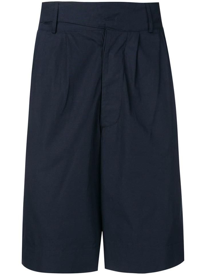 Katharine Hamnett Classic Cargo Shorts - Blue
