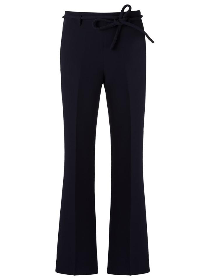Egrey Flared Trousers, Women's, Size: 36, Black, Polyester/spandex/elastane/viscose