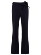 Egrey Flared Trousers, Women's, Size: 36, Black, Polyester/spandex/elastane/viscose