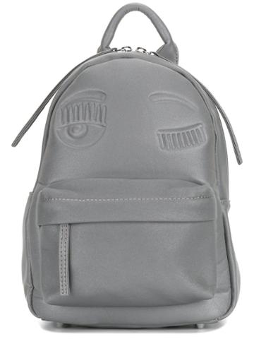 Chiara Ferragni 3m Mini Backpack - Grey