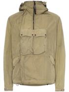 Cp Company Front Pocket Hooded Jacket - Green