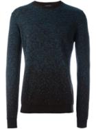 Roberto Collina Flocked Crew Neck Sweater