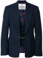 Vivienne Westwood Built-in Waistcoat Jacket - Blue