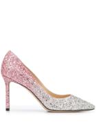 Jimmy Choo Romyvogplatinum/flamingo - Pink