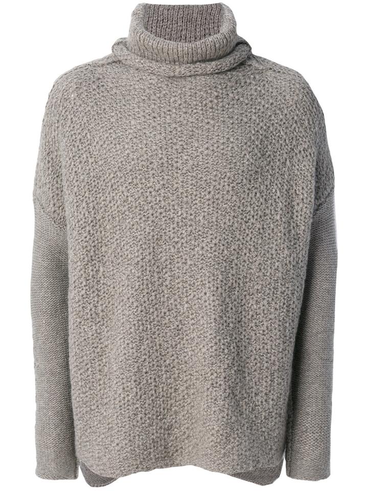 Daniel Andresen Roll Neck Jumper - Grey
