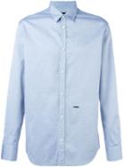 Dsquared2 Classic Shirt, Men's, Size: 46, Blue, Cotton