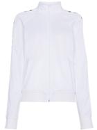 Givenchy Zip Front Logo Track Jacket - White