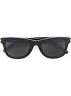 Saint Laurent Eyewear Round Frame Sunglasses - Black