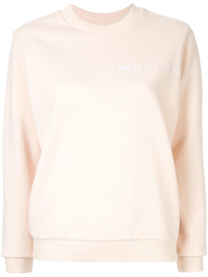 P.e Nation Money Time Sweatshirt - Neutrals