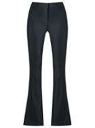 Tufi Duek Flared Jeans, Women's, Size: 44, Blue, Cotton/elastodiene/polyester