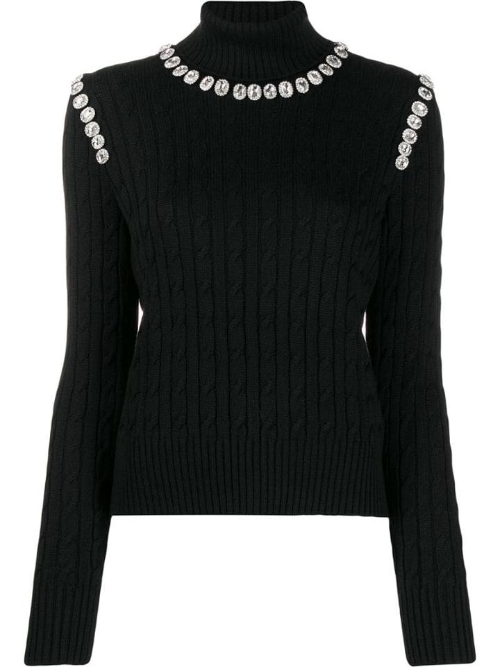 Giuseppe Di Morabito Costume Jewellery Jumper - Black