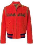 Gucci Appliquéd Bomber Jacket - Yellow & Orange