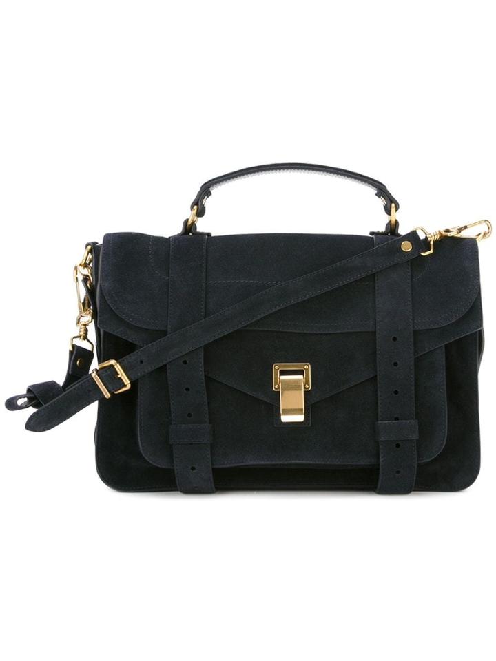 Proenza Schouler Suede Ps1 Medium - Blue