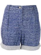 Chanel Pre-owned Two Tone Shorts - Blue