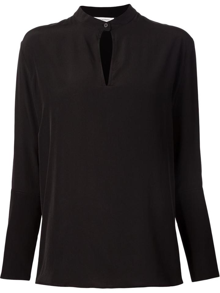 Protagonist Keyhole Blouse