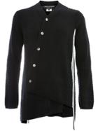 Comme Des Garçons Homme Plus Asymmetric-style Cardigan - Black