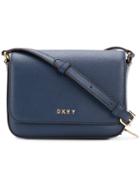 Dkny Classic Foldover Flap Shoulder Bag - Blue