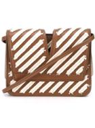 Jil Sander Applique Stripe Cross-body Bag