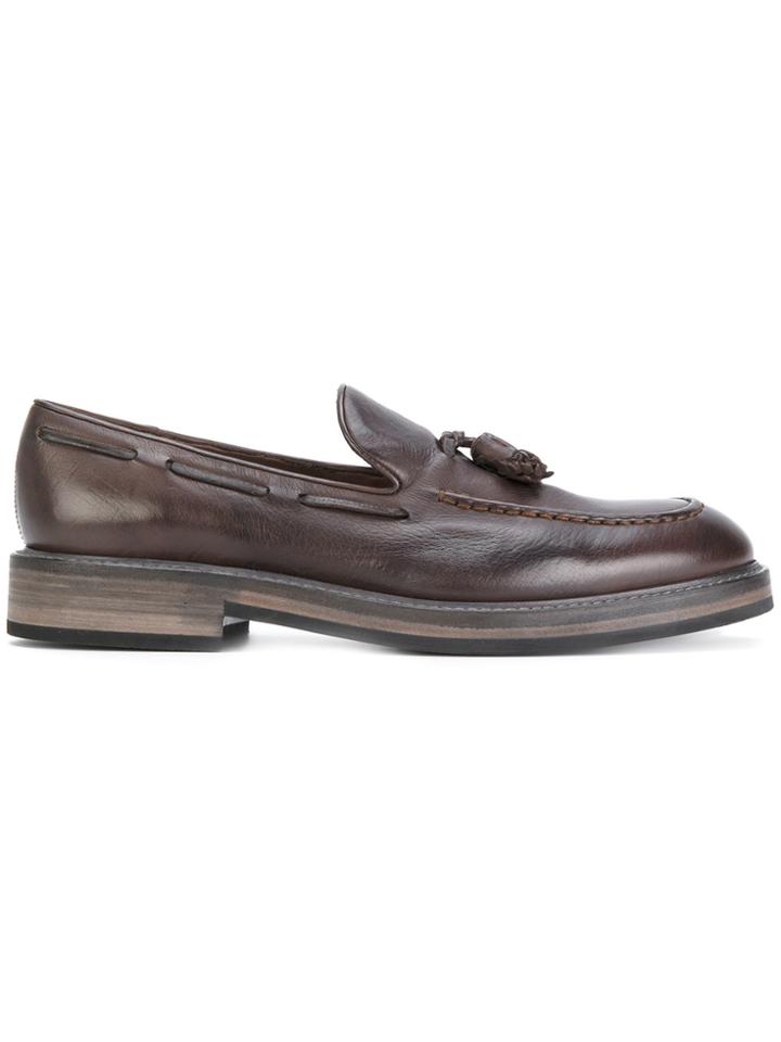 Fratelli Rossetti Tassel Loafers - Brown