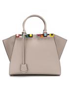 Fendi 3jours Studded Tote Bag - Nude & Neutrals