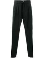 Visvim 'hakama' Straight Leg Trousers, Men's, Size: 5, Blue, Wool/linen/flax/mohair/cotton