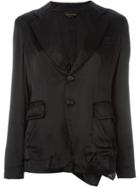 Comme Des Garçons Vintage Cape Detail Blazer - Black