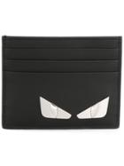 Fendi Bag Bugs-appliqué Cardholder - Black