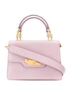 Dolce & Gabbana Medium Welcome Shoulder Bag - Purple
